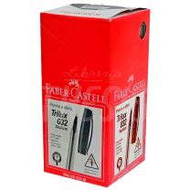 Boligrafo Faber Castell Trilux Caja x 50 Negro Empresa