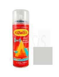 Pintura Aerosol  240 cc Brillante gris espacial Kuwait