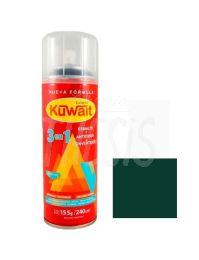 Pintura Aerosol  240 cc Brillante verde ingles Kuwait