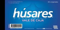 Talonarios  1910 Vale de caja Husares