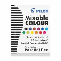 Cartuchos Pilot x 12 Color IC-P3-AST