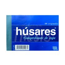 Talonarios comprobante de caja original Husares 1907