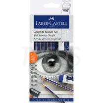 Lapices Goldfaber grafito set 114000 Faber Castell