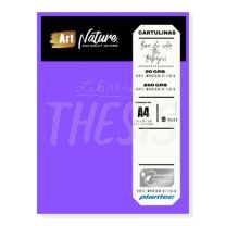 Cartulina  Art Nature 200 Grs. A4 X 10  Violeta 49  (85619) Plantec