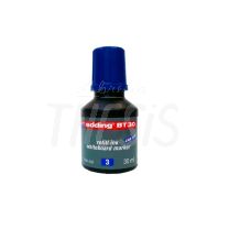 Tinta para marcador de pizarra 30 cc azul Edding