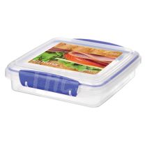 Taper Sistema Klip It 450 ml Sandwich Box Azul (1645Zs)