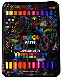 Crayones Posca pastel al oleo x 24 colores 