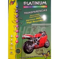 Transparencias adhesiva para Ink-Jet Platinum