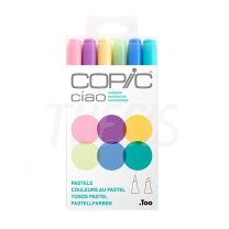 Marcador Copic Ciao x 6 Pastels