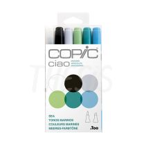 Marcador Copic Ciao x 6 Sea Colors