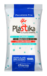 Porcelana fria Plastika 500 g Eterna