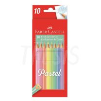 Lapices Faber Castell Eco Lapiz Pastel x  10   (116141) (120510P)