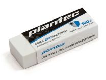 Gomas para lapiz Antibacterial 16 G 40 x 18 x 11 mm  chica  (19411) Plantec