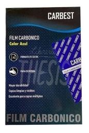 Papel Carbónico azul en caja x 50 Carbest