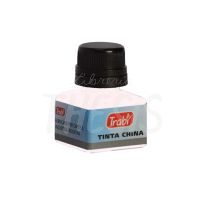 Tinta China 15 cc blanco Trabi