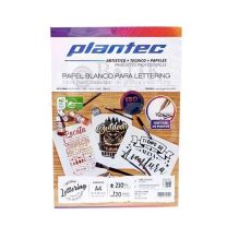 Block  Lettering 210 gr A4  x 20 hojas  15642 Plantec