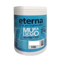 Pintura   Acrilica Muralismo 1000 ml  blanco De titanio 01 Eterna