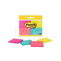 Papel Notas Post-it 653 fluo 38 x 50 blister x 50 hojas 3M