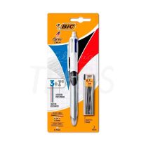 Boligrafo 3 colores y portaminas blister (9712661) Bic