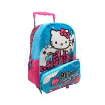 Mochila con carrito 16" Hello Kitty 11790 Wabro