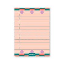 Papel Notas Checklist Imantado 13 x 18 Retro Paprika