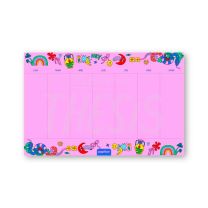 Planner Semanal Imantado 28 x 18 Graffiti Paprika