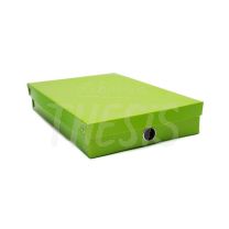 Caja carton corrugado color con remaches 31 x 24 x  7  710/A4 Les cahiers