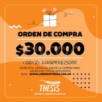 Orden de compra por valor de $ 30000