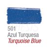 Pintura Tela 37 ml 501 Azul Turquesa Acrilex