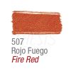 Pintura Tela 37 ml 507 Bermello Fuego Acrilex