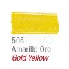 Pintura Tela 37 ml 505 Amarillo Oro Acrilex