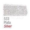 Pintura Tela Metalizada 37 ml 533 Plata Acrilex