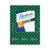 Cuaderno escolar Rivadavia  tapa carton 50 hojas Lunares Verde