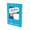 Cuaderno escolar Rivadavia  tapa carton 50 hojas Lunares Azul