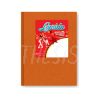 Cuaderno escolar  tapa carton  50 hojas naranja Laprida