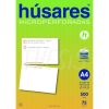 Resma A4 de hojas microperforadas x 500 Husares 