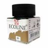 Tinta de Dibujo Talens Ecoline Acuarela 30 ml  Oro 801