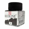 Tinta de Dibujo Talens Ecoline Acuarela 30 ml  Negro 700