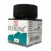 Tinta de Dibujo Talens Ecoline Acuarela 30 ml  Verde Azulado 640