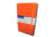 Libreta Explora lisa 13 x 21 color naranja hojas lisas Brugge