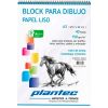 Block  Dibujo con espiral 150 g A3 40 hojas papel liso (5623) Plantec