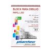 Block  Dibujo con espiral 120 g A3 40 hojas papel liso (5613) Plantec