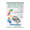 Block  Dibujo con espiral 210 g 35 x 50 40 hojas papel Texturado (5654) Plantec