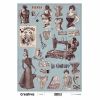 Laminas para Decoupage Vintage 116-212 Creativa