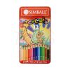 Pinturitas color lata x 12 Simball