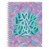 Cuaderno A4 tapa dura 120 hojas Love 1206107 Mooving