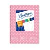 Cuaderno escolar Rivadavia  tapa carton 50 hojas Lunares Rosa