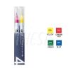 Marcador Acuarelables punta pincel Zig Clean Color x  4 colores basicos