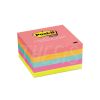 Papel Notas Post-it 654 cubo neon 5BK x 100 (160w) 3M