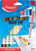 Marcadores Colorpeps Duo bi puntas x 10  849010 Maped